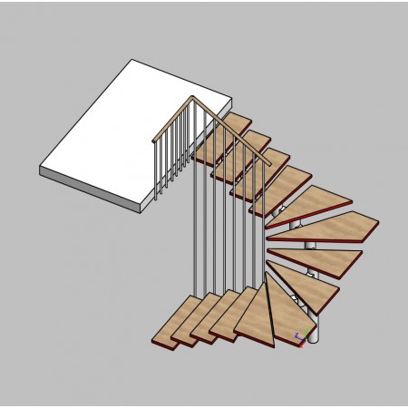 Лестницa на второй этаж 